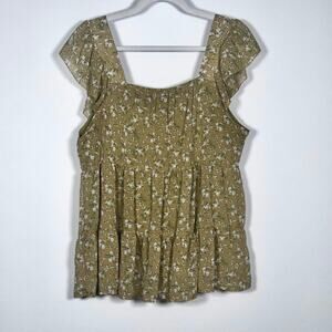 Y2K Top Size L Boho Fairy Festival Cottage Twee